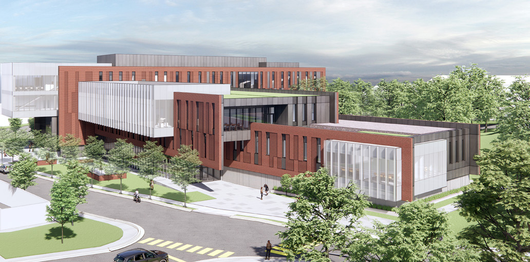 Rendering of the APSU Health Professions Building